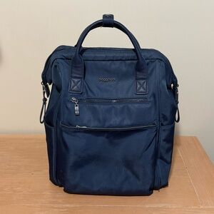 Baggallini Soho Backpack / Work Bag – French Navy